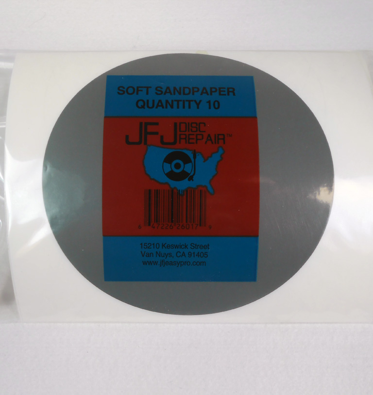 10 LOT   5  Original JFJ Easy Pro 3M SOFT SANDPAPER 5 COARSE SAND PAPER 