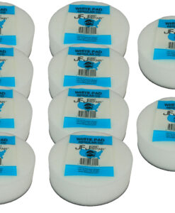 6 JFJ White Buffing Pads Save Money & Use Original Supplies Single/Double 